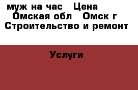 муж на час › Цена ­ 400 - Омская обл., Омск г. Строительство и ремонт » Услуги   